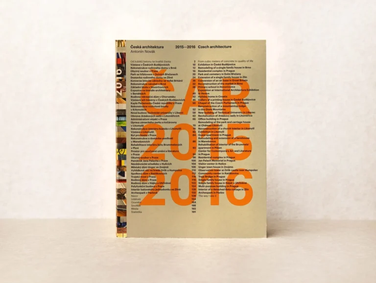 Ročenka Česká architektura 2015–2016, editor Antonín Novák