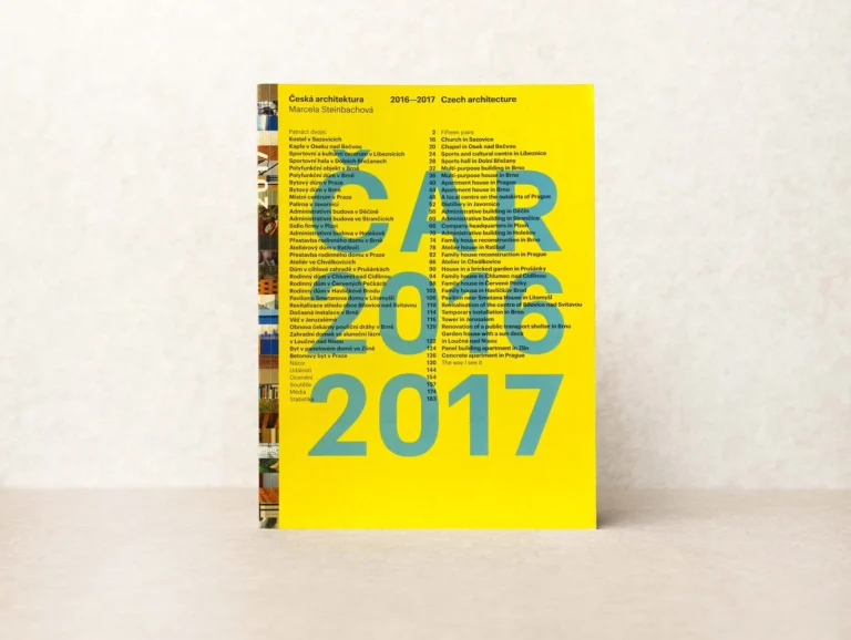 Ročenka Česká architektura 2016–2017, editorka Marcela Steinbachová